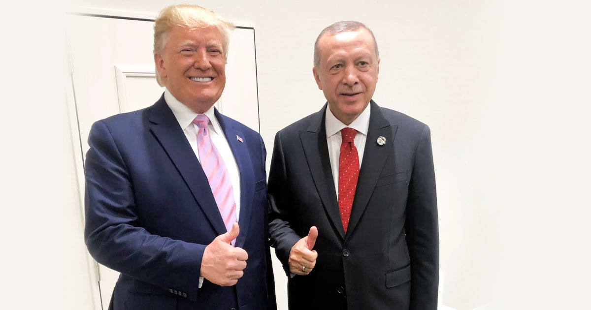 លោកTrump និង លោក Erdogan ពិភាក្សាការបញ្ចប់សង្រ្គាម រុស្ស៊ីនៅអ៊ុយក្រែន និងសង្រ្គាមអ៊ីស្រាអែលនៅហ្គាហ្សា