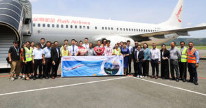 ជើងហោះហើរត្រង់រវាងក្រុង Wuxi និងក្រុងព្រះសីហនុ បើកដំណើរការជាថ្មី