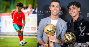 កូនប្រុសរបស់ Ronaldo ស៊ុតបញ្ចូលទី ២គ្រាប់ ជួយ U15 ព័រទុយហ្គាល់ លើកពាន U15