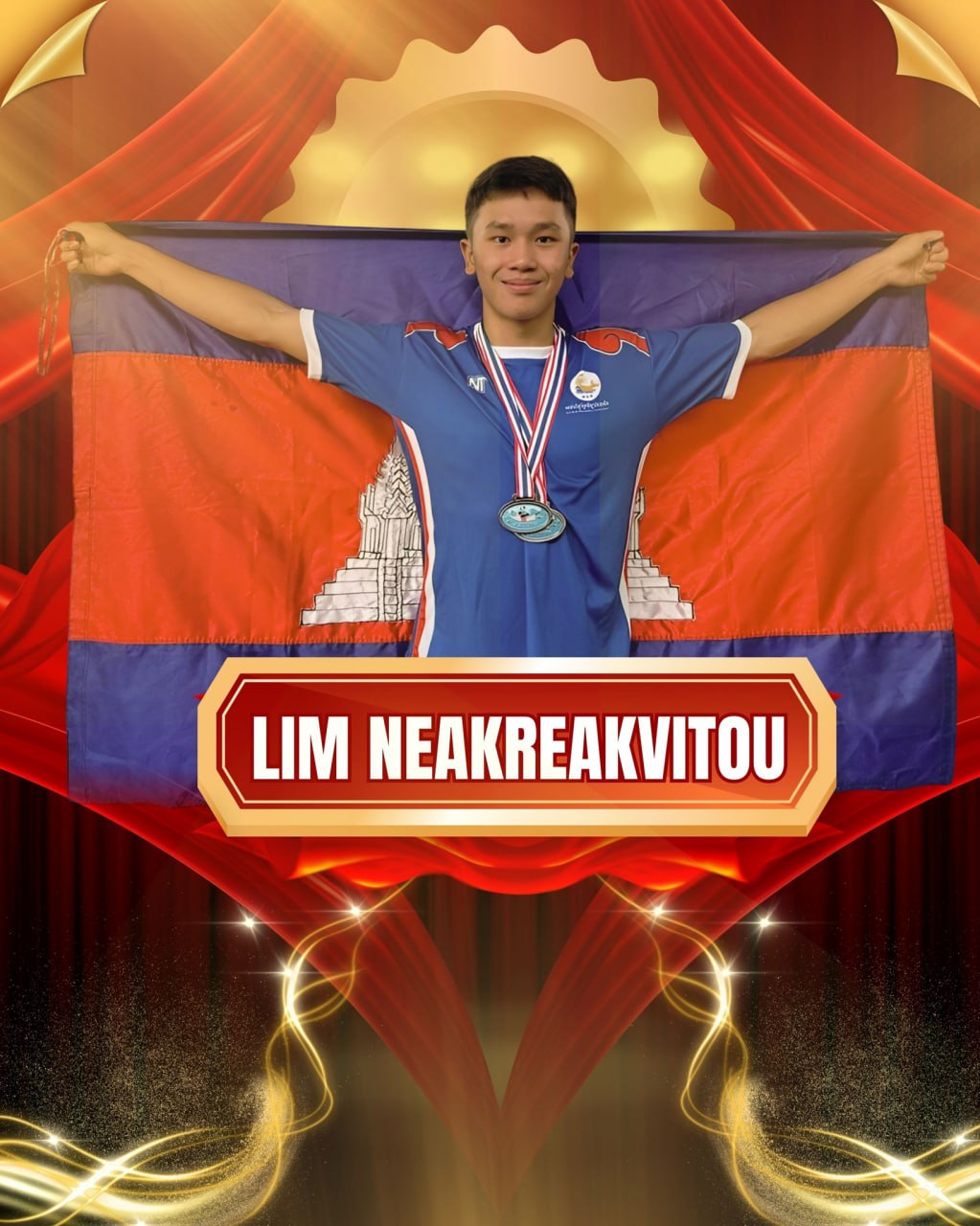 កម្ពុជា ឈ្នះមេដាយសរុប ៧គ្រឿង ពីការប្រកួត The SEA WAVE 2025 Round 1នៅប្រទេសថៃ
