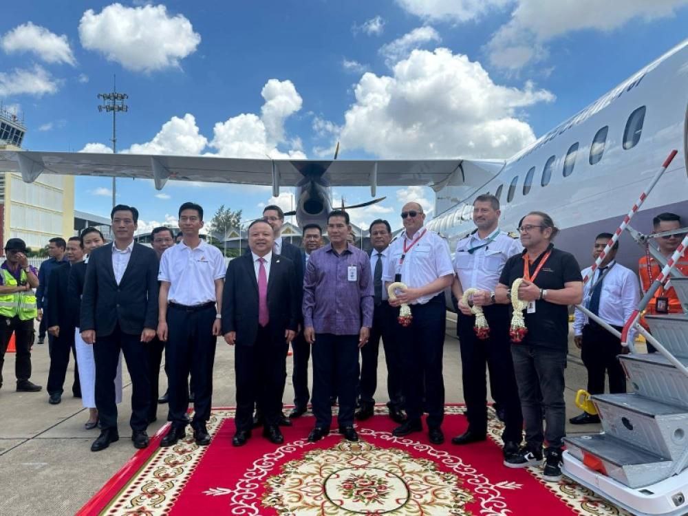ក្រុមហ៊ុនអាកាសចរណ៍កម្ពុជាបញ្ជាទិញយន្ដហោះប្រភេទថ្មី ATR72-600 ១គ្រឿង តម្លៃ២៤លានដុល្លារ